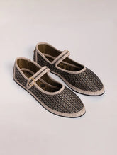 Mary Jane Jacquard Black